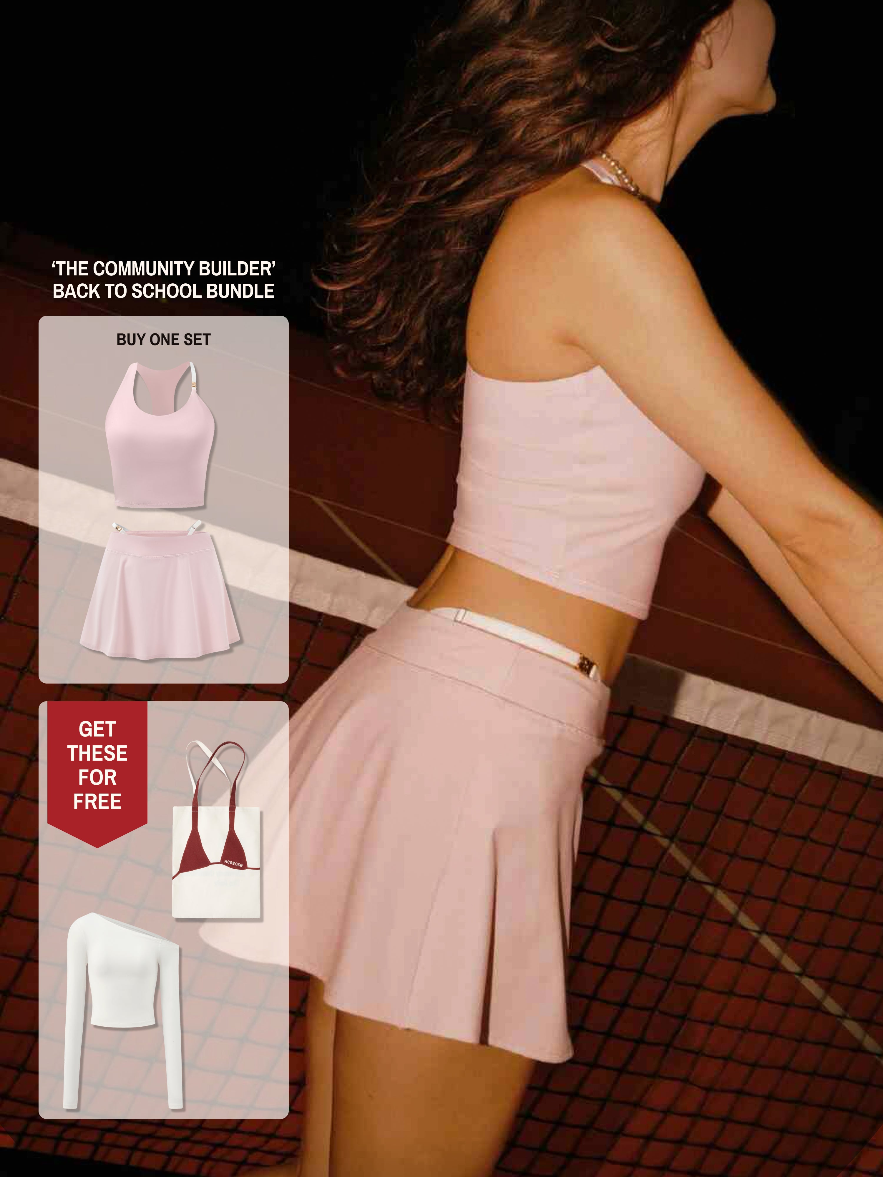 The Community Builder · Pink Skirt Bundle