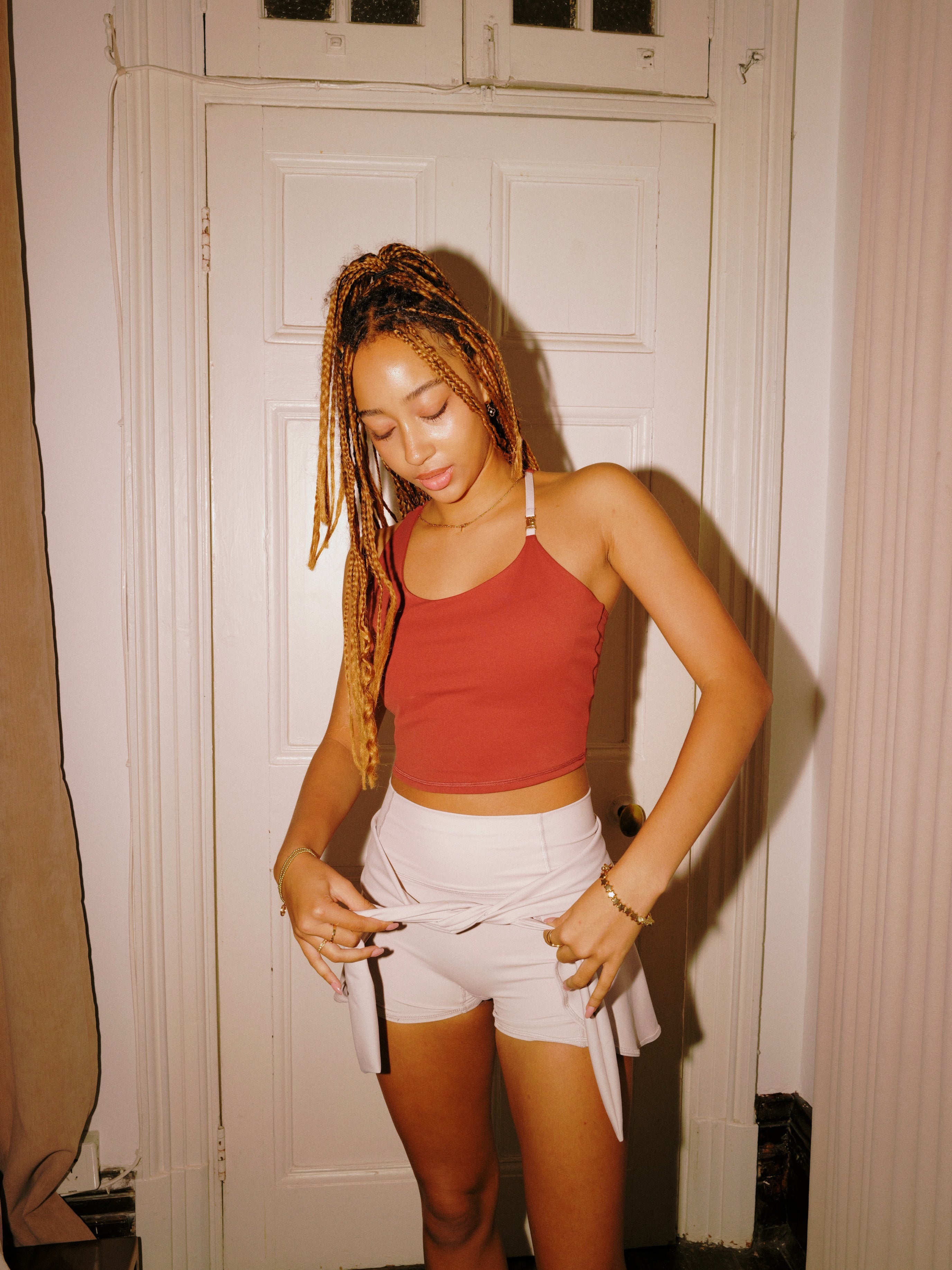 Pulse Asym Wrap Shorts 4''