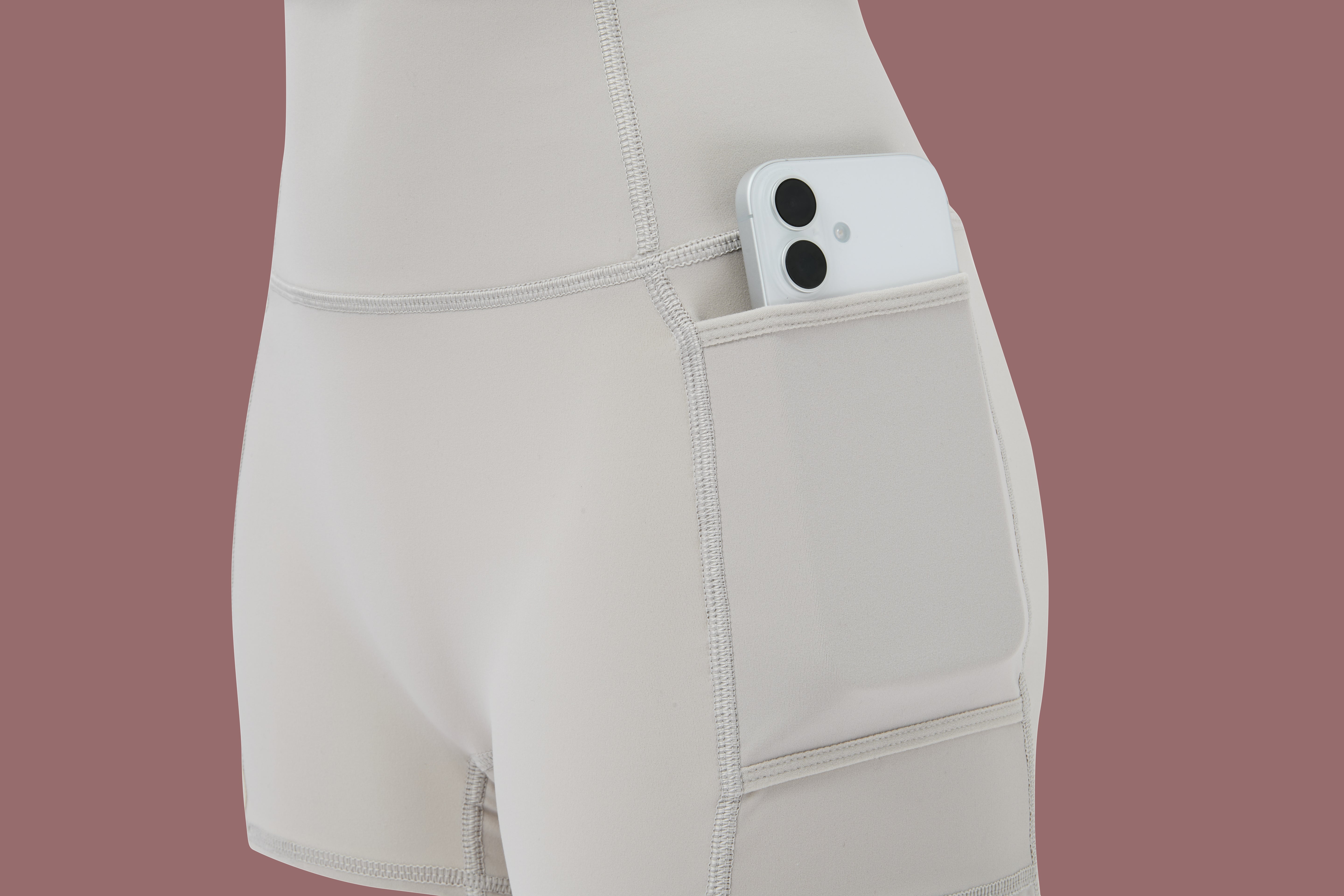 Pulse Asym Wrap Shorts 4''