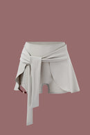 Pulse Asym Wrap Shorts 4''