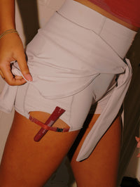 Pulse Asym Wrap Shorts 4''