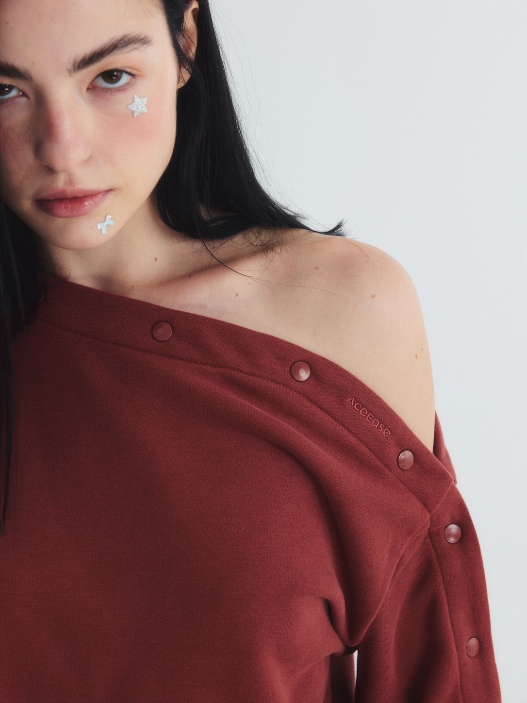 MeltySoft Asymmetric Sweatshirt