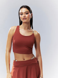 Bite Asym Adaptive Tank Top - Ketchup