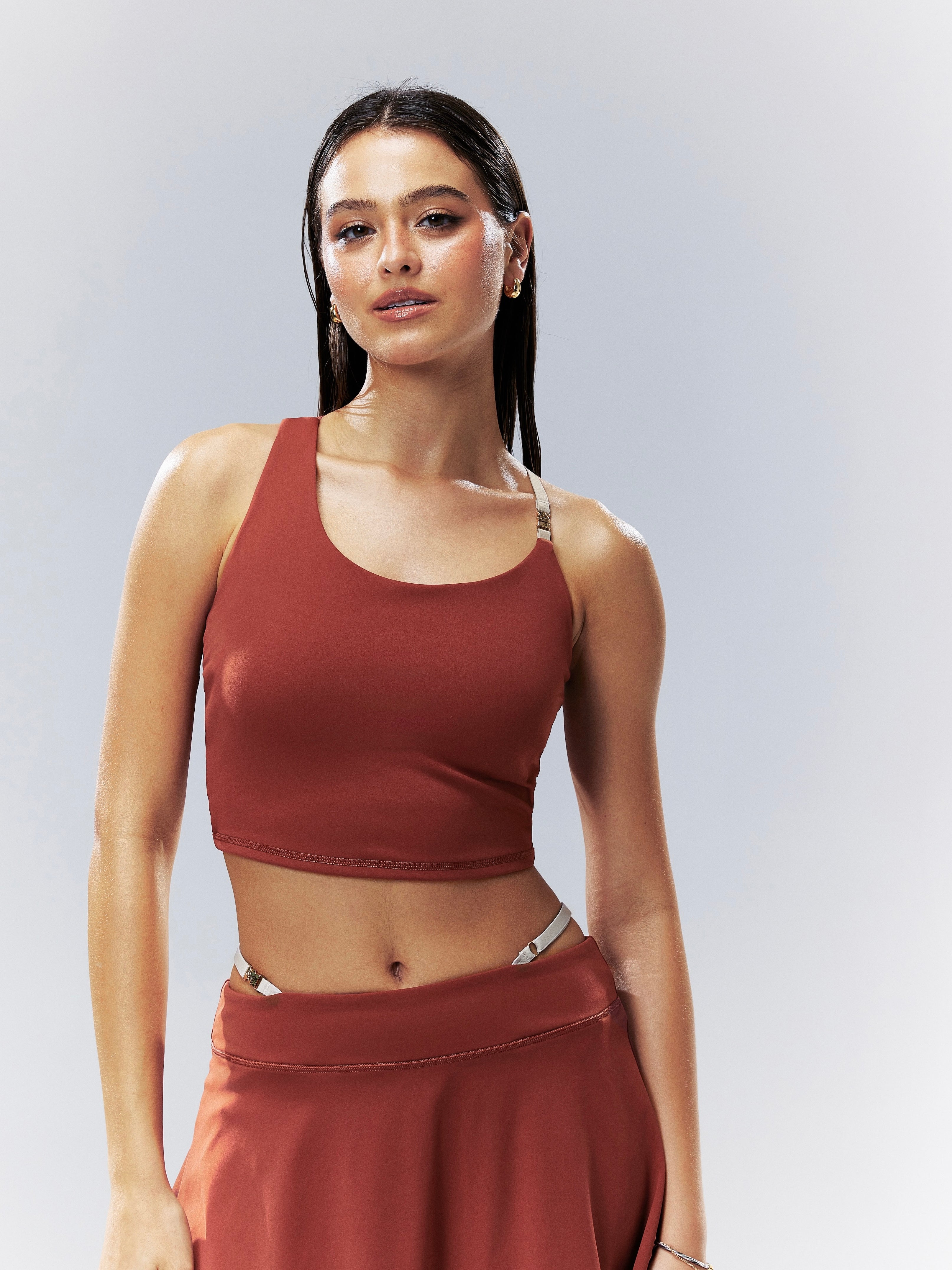 Bite Asym Adaptive Tank Top - Ketchup